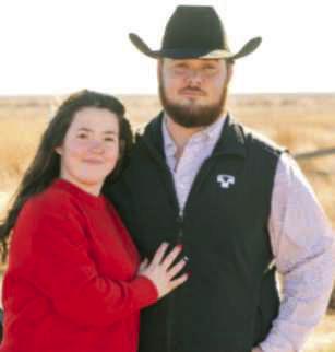 Brett Young, right, Littlefield High School’s New Ag Teacher