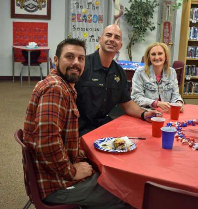 Local veterans were treated to a Baked Potato lunch, sponsored by the Littlefield Student Council. (Photos Courtesy of Trisha Nelson)