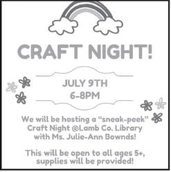 Lamb County Library Schedules
