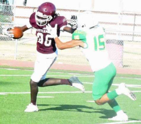 WILDCAT JV FOOTBALL TEAM BATTLES WITH IDALOU