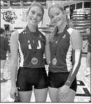 Olton’s Kaleigh Geldenhuys and Taryn Smith were named to the 2026 Littlefield Volleyball All-Tournament Team this past weekend, helping the Fillies go 4-1 on the weekend. (Submitted Photo)