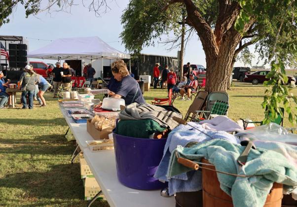 Baked goods at the Springlake 4th of July Celebration last Thursday. (Photo by Ann Reagan)