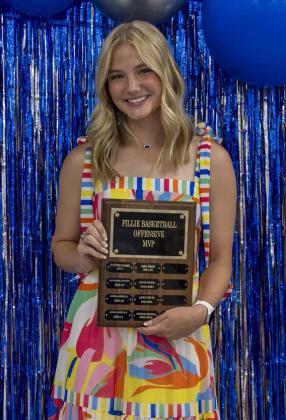 Fillie Basketball Offensive MVP Analise Ramage