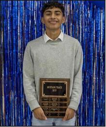 Mustang Track and XC MVP HarryAmador