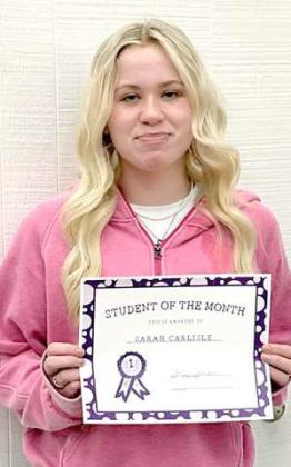 SARAH CARLISLE High School