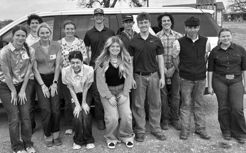 Littlefield FFA members competed in the homesite and land judging competitions on March 5, 2026 in Jack County. The land team placed 4th, and the homesite team placed 7th. (Submited Photo)