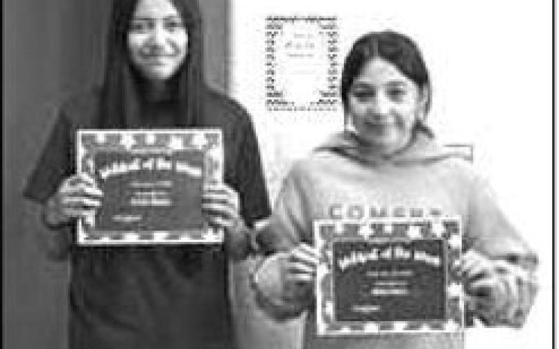 Congratulations to our student Wildcats of the Week, February 20, 2026: Emily Reyes and Bela Saenz. Our staff Wildcat was Mrs. Winters. Thank you for showing the Wildcat Way! (Submitted Photo)
