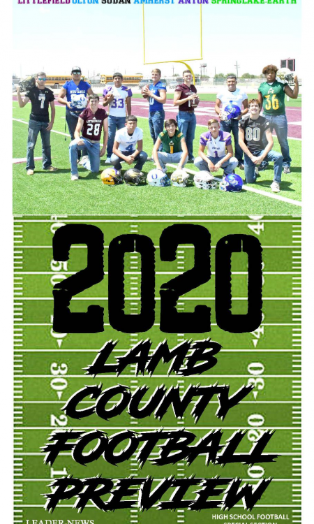 Lamb County Leader-News Football Tab